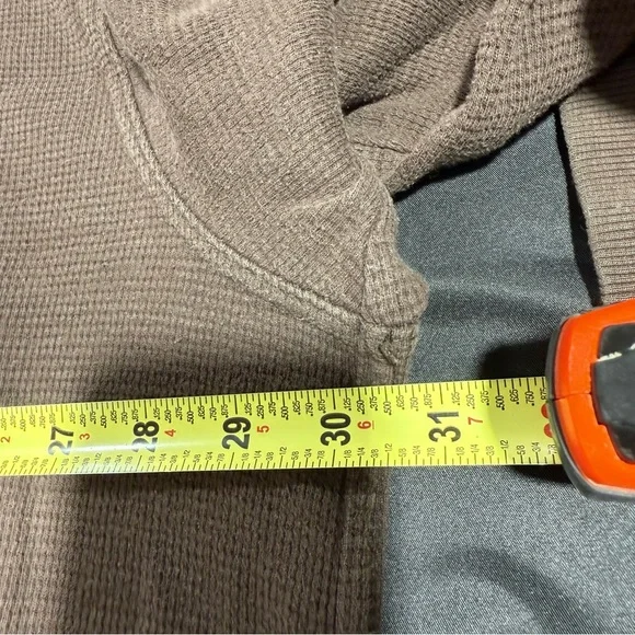 Carhartt Taupe Waffle Knit Top - Picture 10 of 14